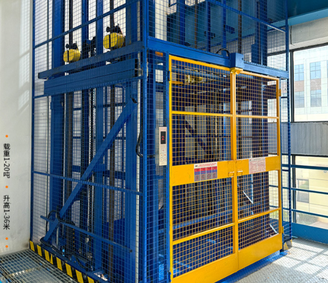 松溪食品厂室内货梯