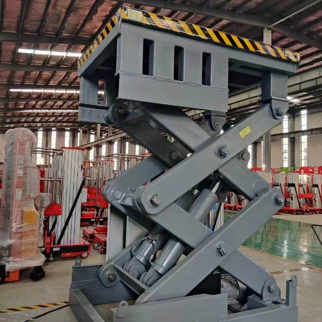 松溪剪叉式升降平台